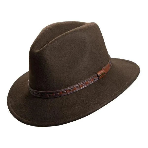 Scala Decatur - Soft Wool Felt Fedora Hat