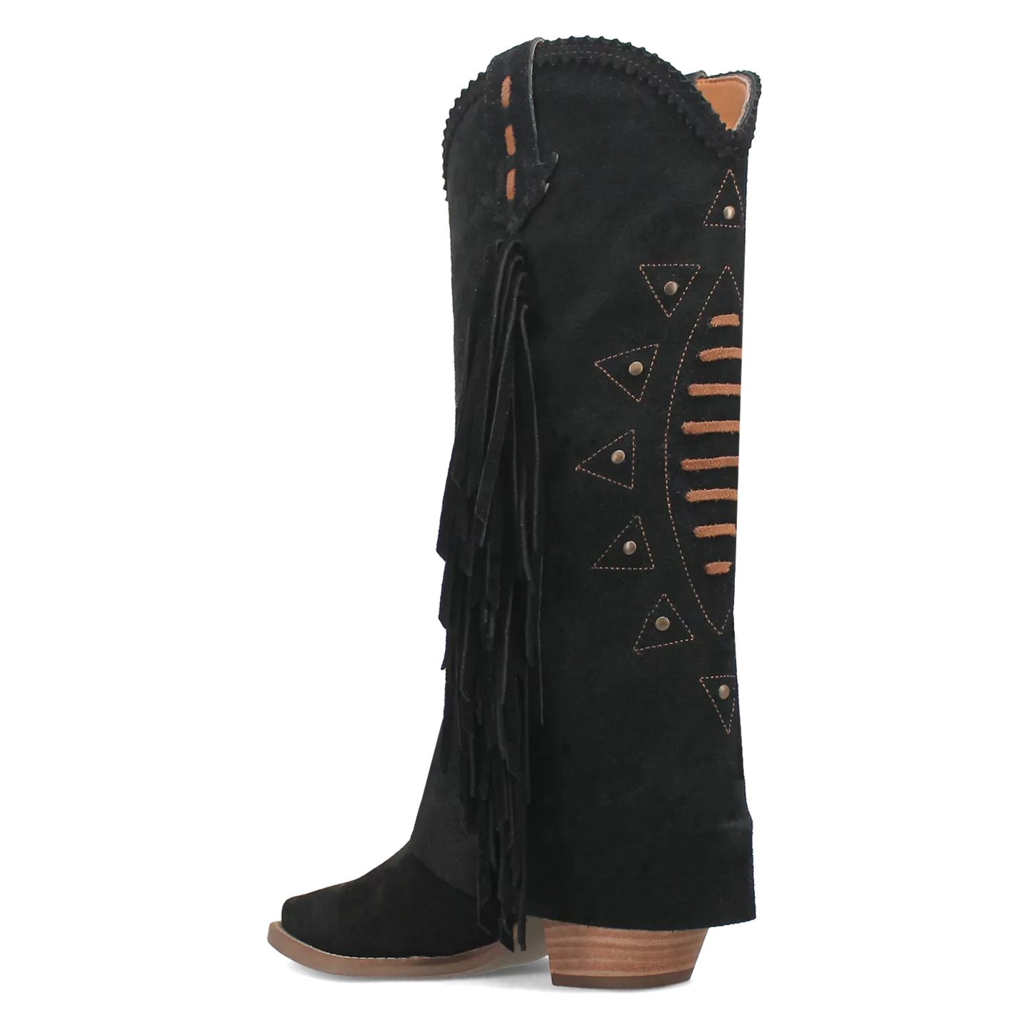 Dingo Spirit Trail  - Women's Suede Leather Cowgirl Boots