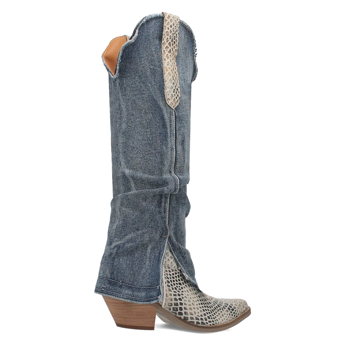 Dingo Shabby - Women's Denim Cowgirl Boots