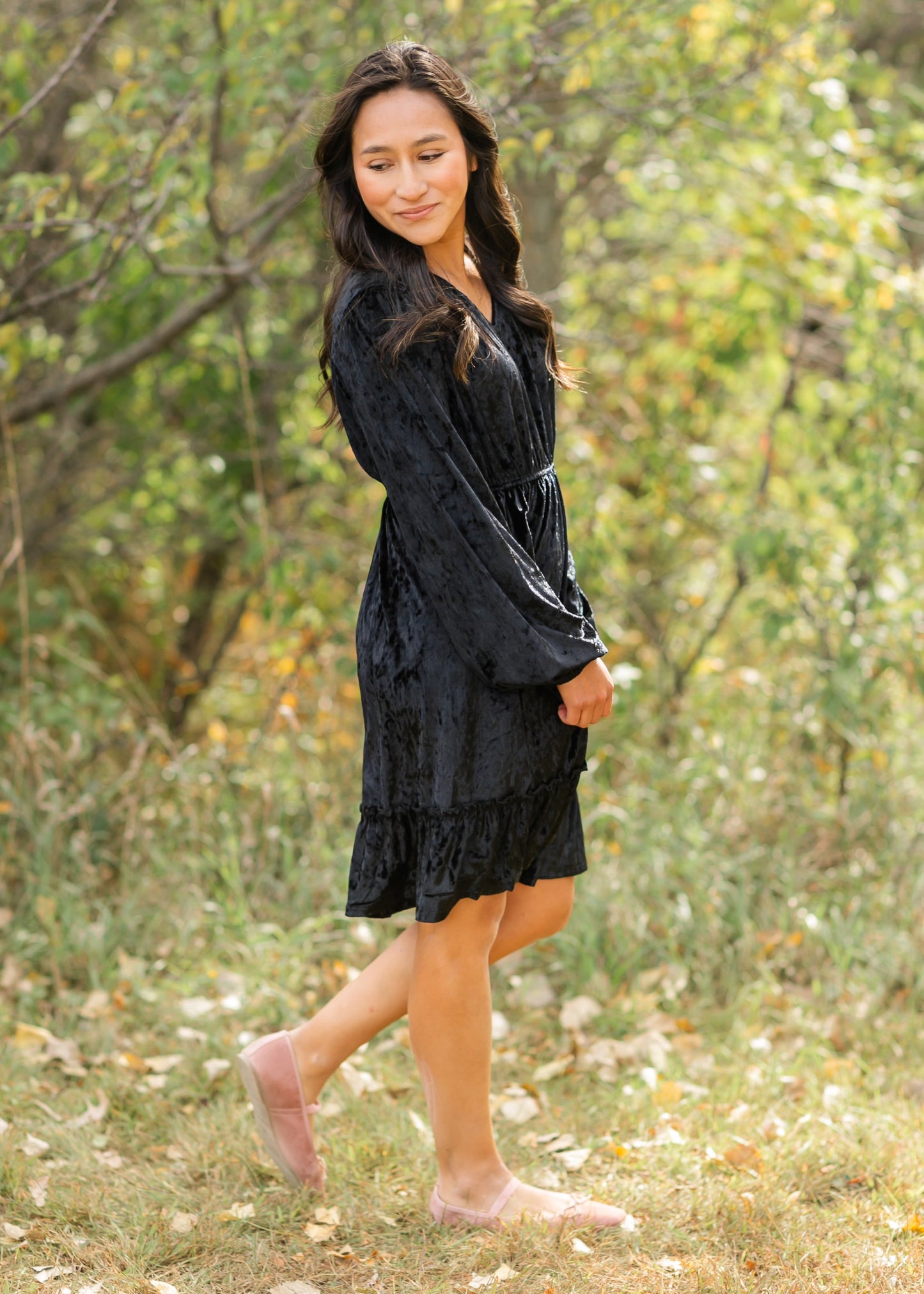 Diana Velvet Midi Dress