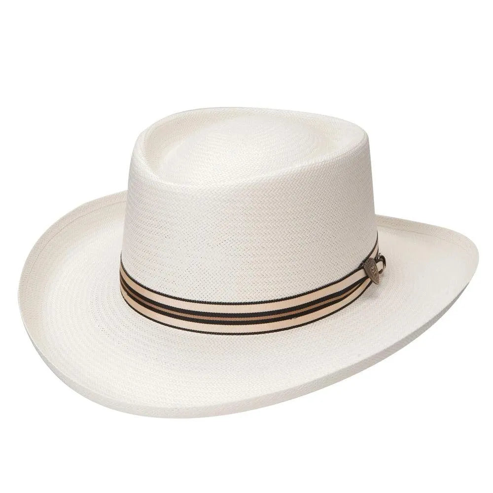 Dobbs Kingston - Panama Straw Gambler Hat
