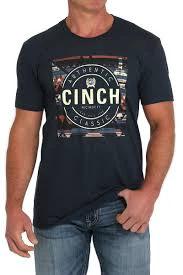 Cinch Lead This Life Navy Blue T Shirt Unisex Classic Fit Casual Everyday Wear Tee For Comfort by Wild West Outfitters