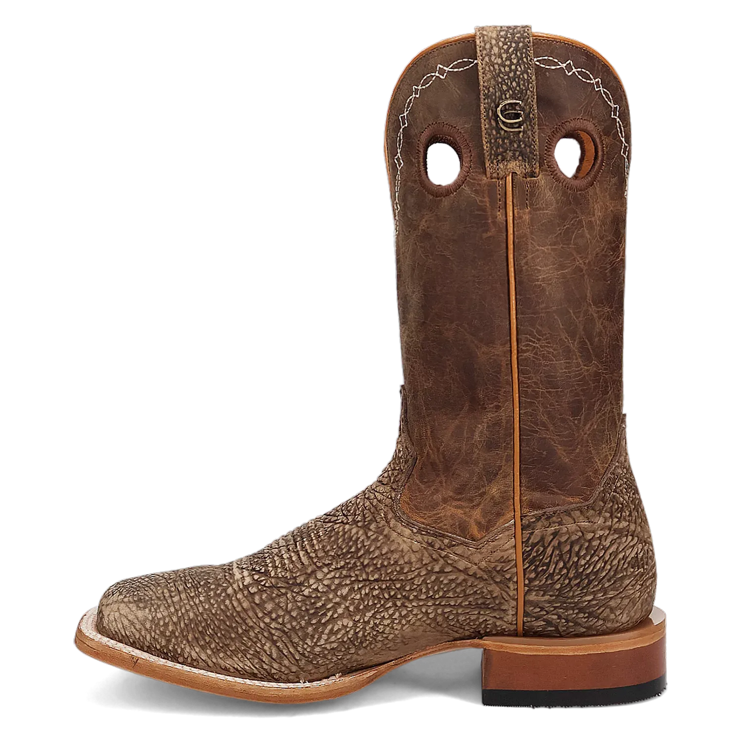 Dan Post Murray - Men's Bison Leather Cowboy Boots