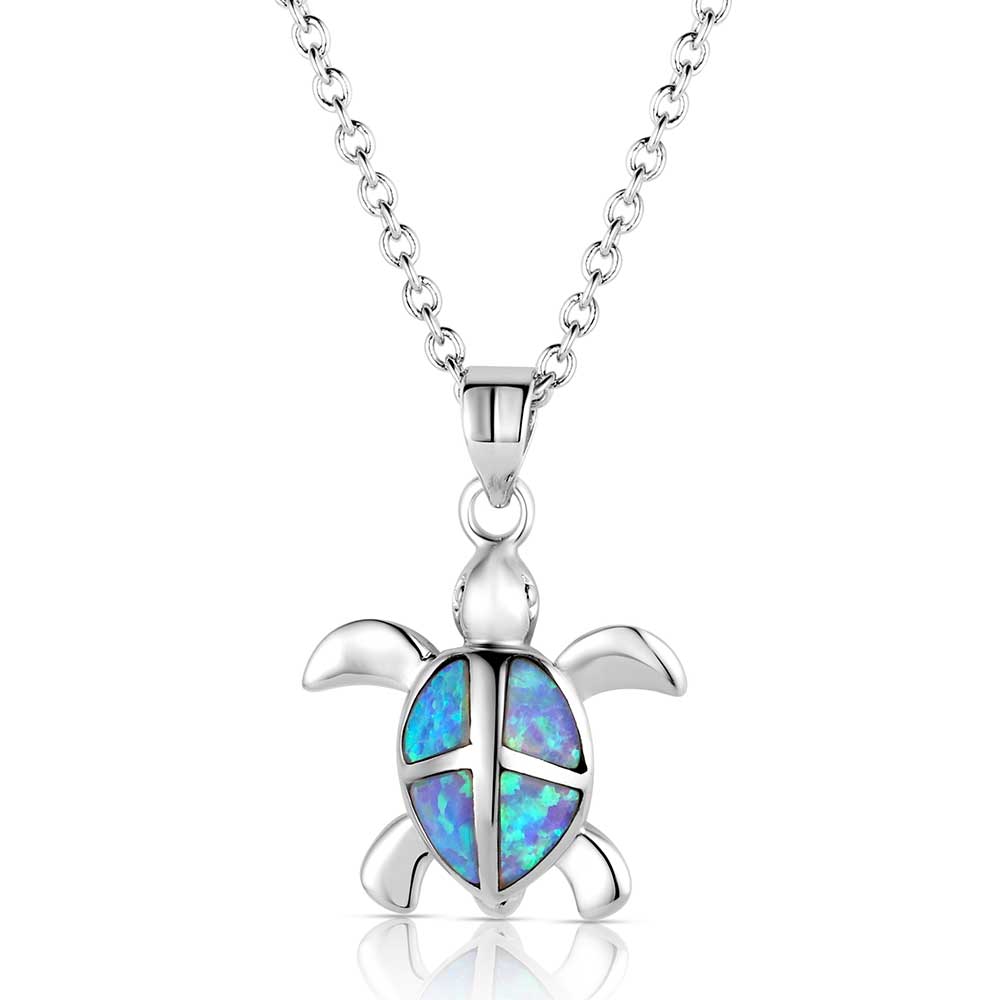 Montana Silversmiths Opal Turtle Necklace