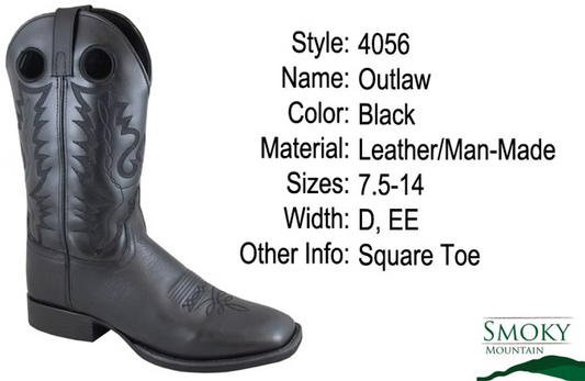 Outlaw Smoky Mountain Men's Cowboy Boots