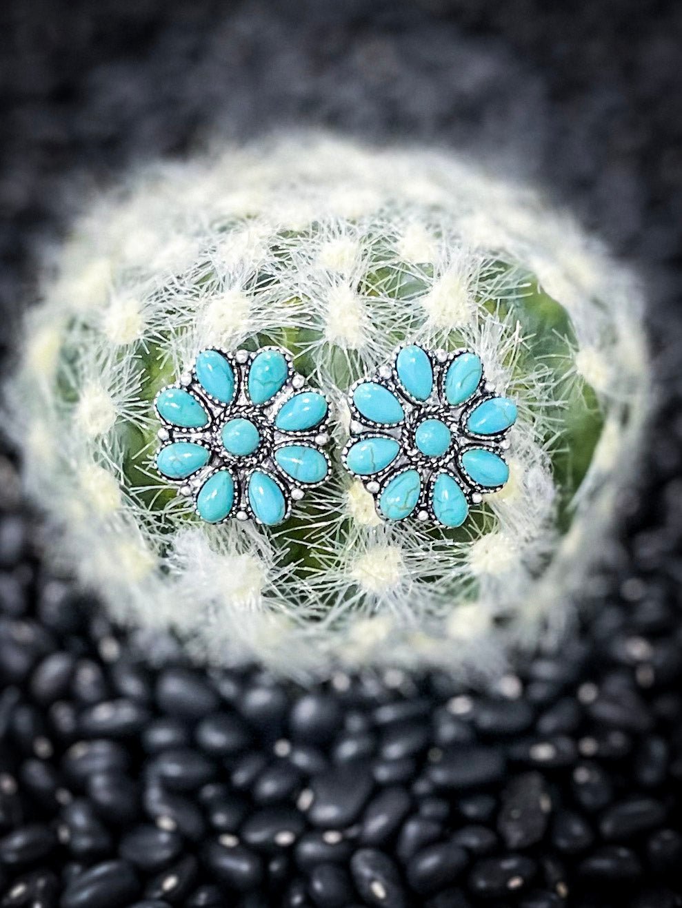 Gianna Turquoise Fashion Studs