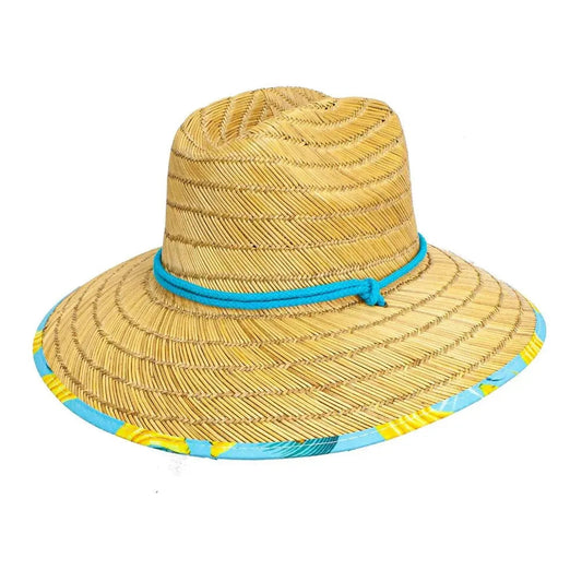 Peter Grimm Go Bananas - Rye Straw Lifeguard Hat