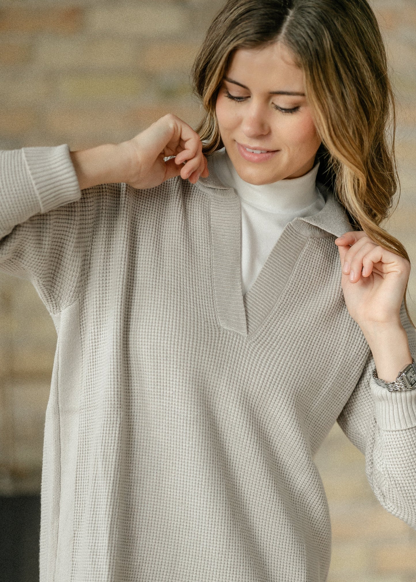 Hampton Waffle Knit Dress - FINAL SALE