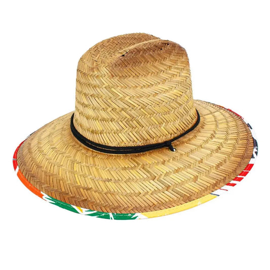 Peter Grimm Hawaii - Rye Straw Lifeguard Hat