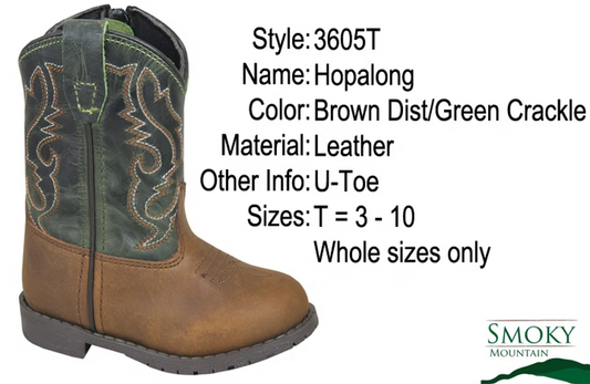 Smoky Mountain Boots Toddler Hopalong