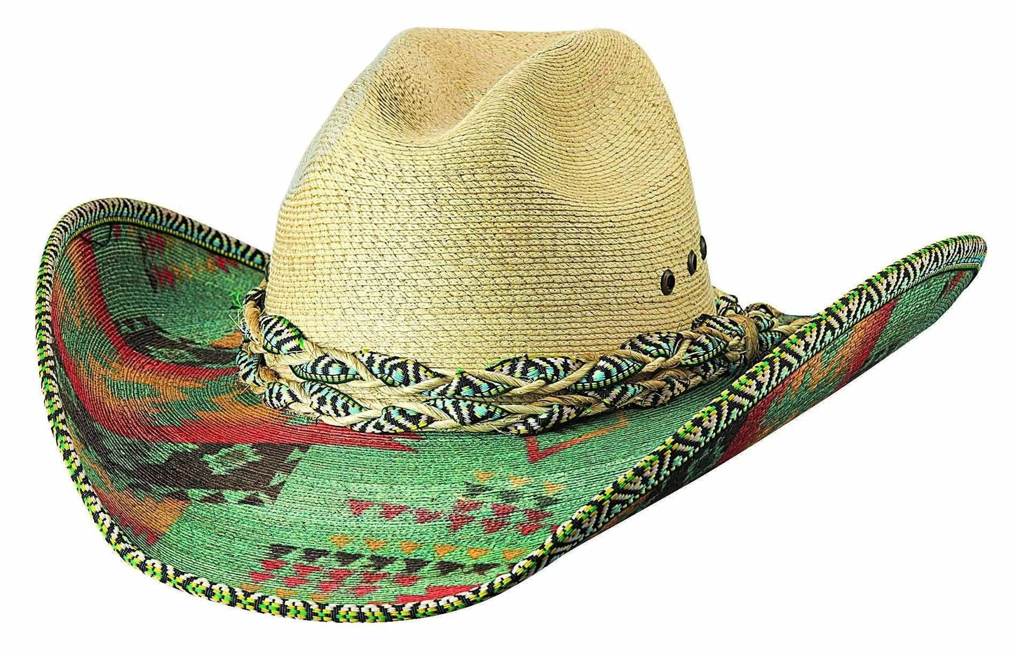 Bullhide Jeopardy - Mexican Palm Straw Cowboy Hat