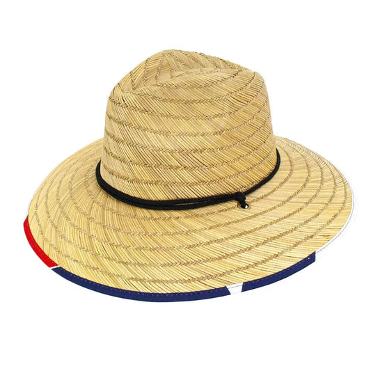 Peter Grimm Lone Star State - Rye Straw Lifeguard Hat