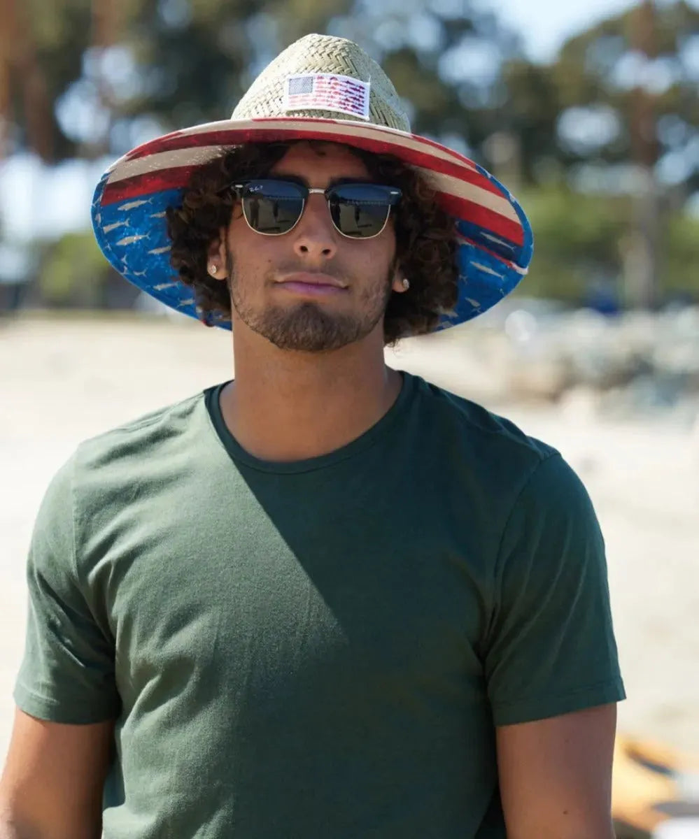 Peter Grimm Loyalist - Straw Lifeguard Hat