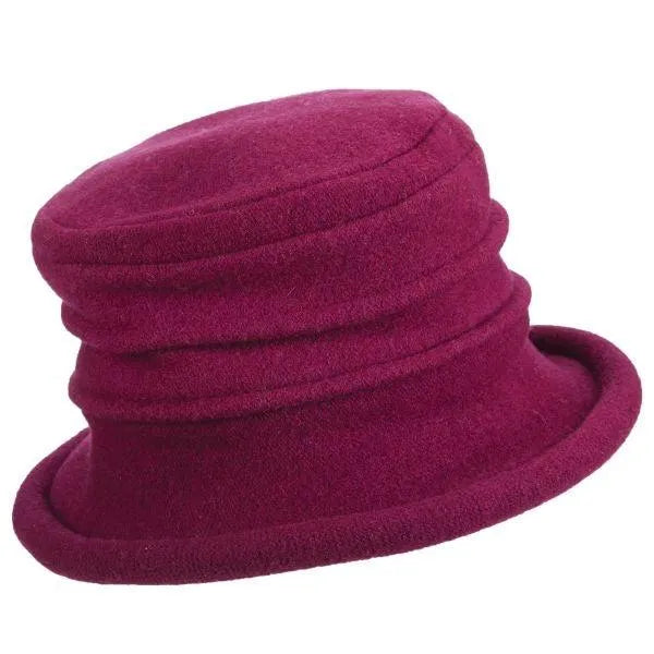 Scala Wilma - Womens Wool Felt Cloche Hat