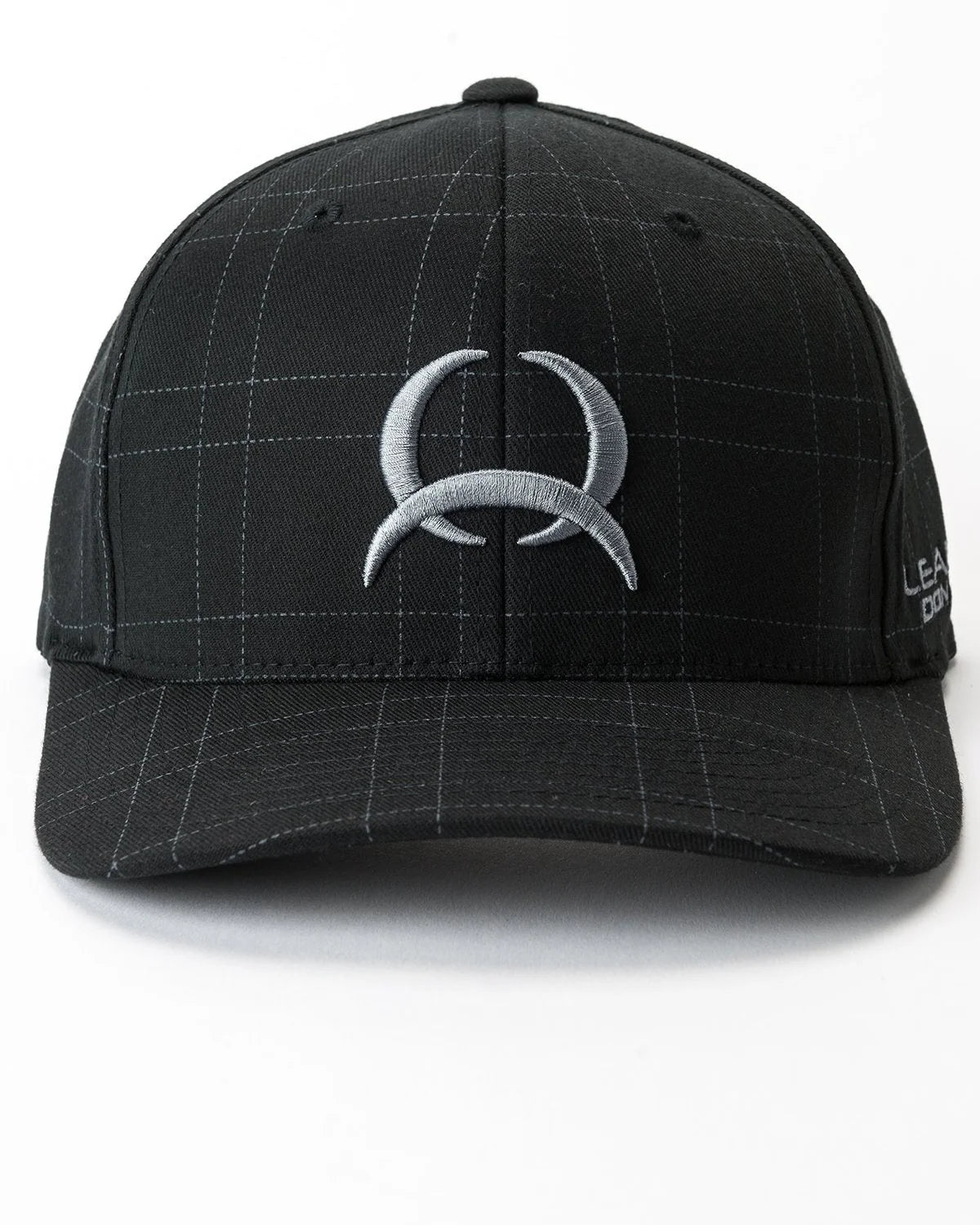 Cinch Flexfit Mens Small Medium Black Grid Cap Adjustable Baseball Hat For Men Everyday Wear by Wild West Outfitters