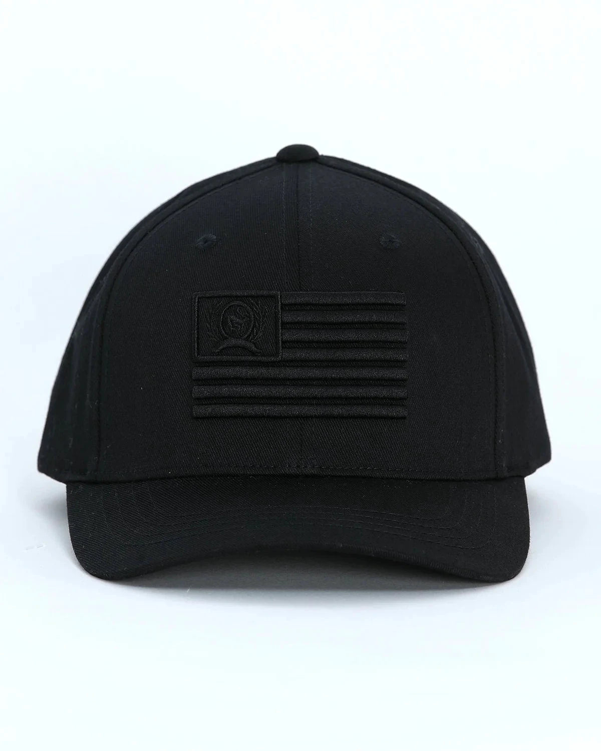 Cinch Flexfit Black Cap Small Medium Adjustable Baseball Hat For Men Women Unisex Breathable Comfort by Wild West Outfitters