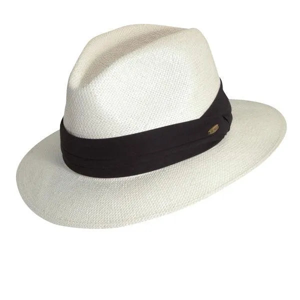 Scala Sausalito- Toyo Straw Fedora Hat
