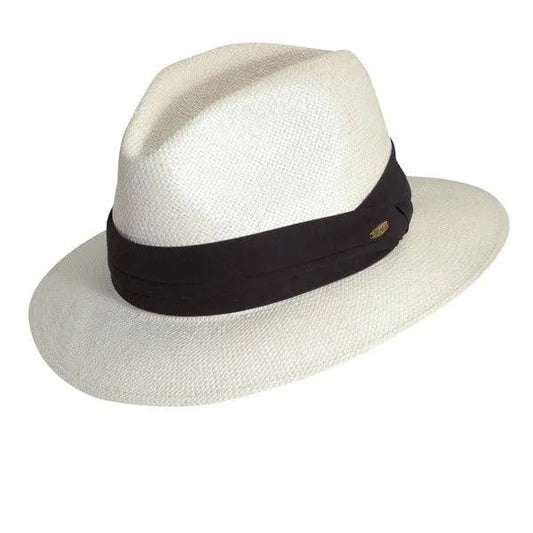 Scala Sausalito- Toyo Straw Fedora Hat