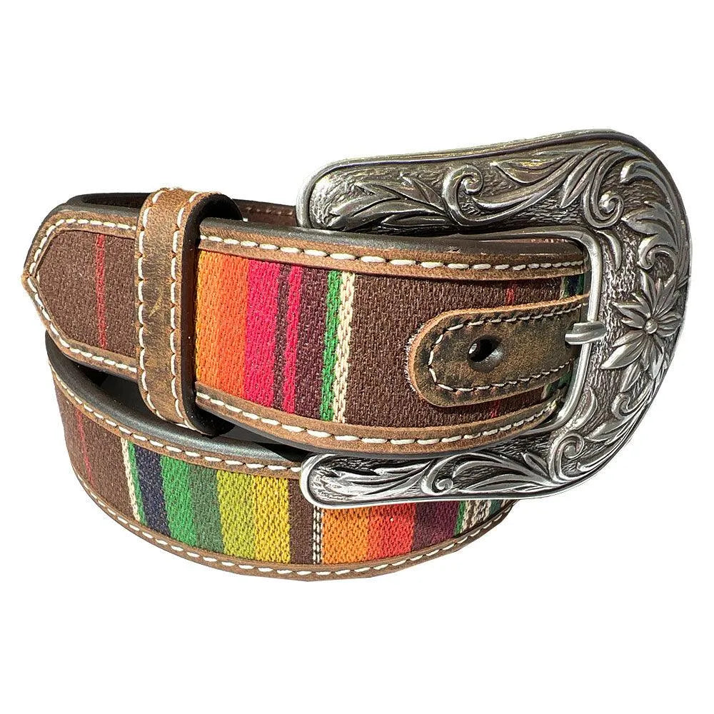 Nocona Multi-Colored Serape - Children's Belt (Closeout)