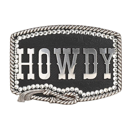 Nocona Howdy - Belt Buckle