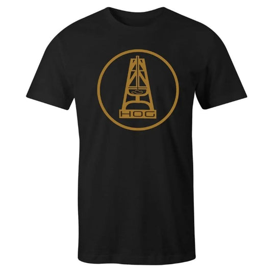 HOOey "HOG" (Black) - Men`s T-Shirt