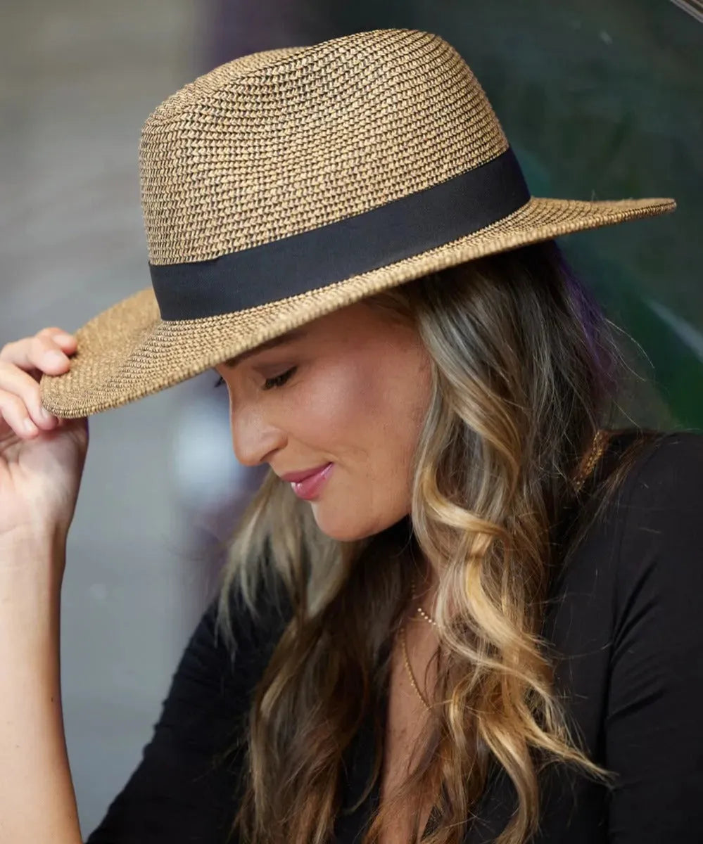 Peter Grimm Erickson - Straw Fedora Hat