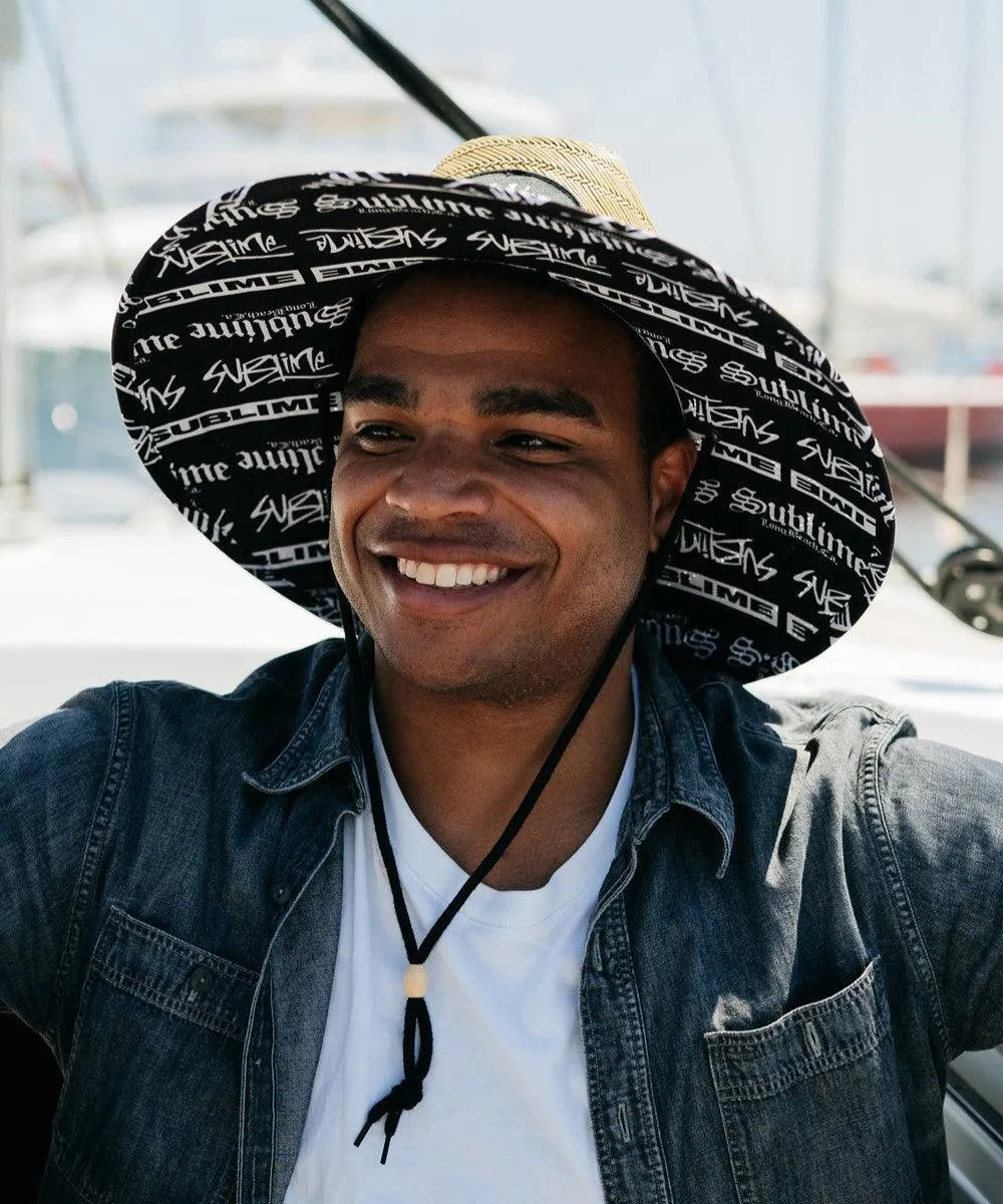 Peter Grimm Sublime Pool Shark Lifeguard - Rye Straw Lifeguard Hat