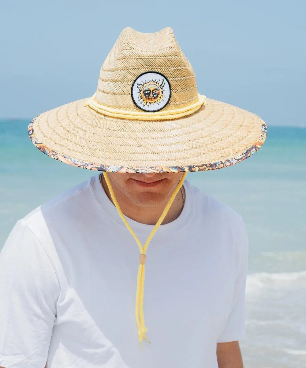 Peter Grimm Sublime Paddle Out Lifeguard - Rye Straw Lifeguard Hat