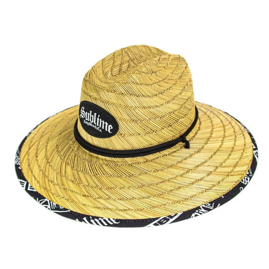 Peter Grimm Sublime Pool Shark Lifeguard - Rye Straw Lifeguard Hat
