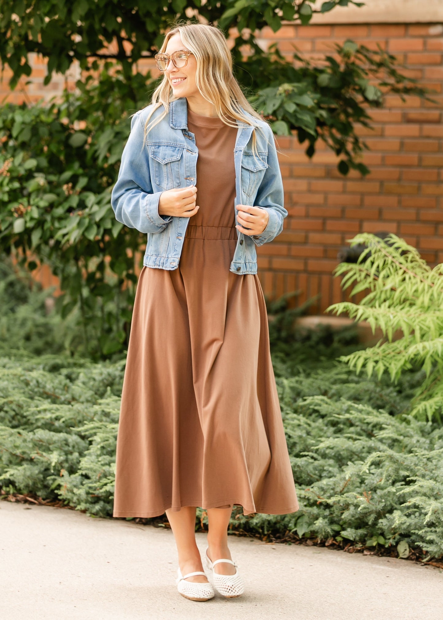 Casey Cap Sleeve Midi Dress