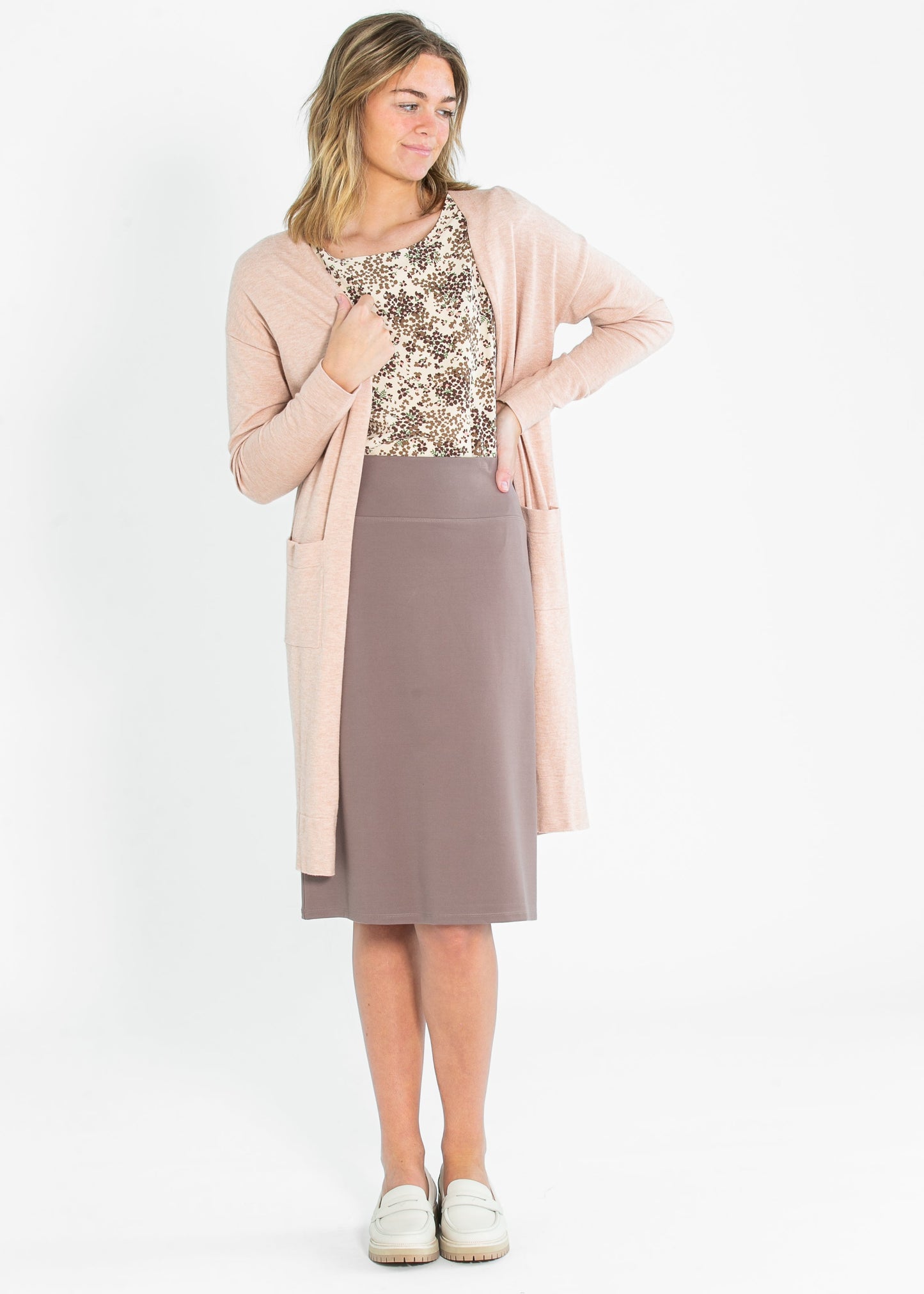 Quinn Knit Midi Skirt