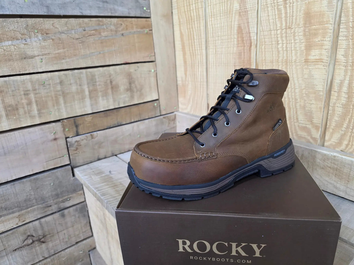 Rocky Treadflex Waterproof Work Boot by Wild West Outfitters