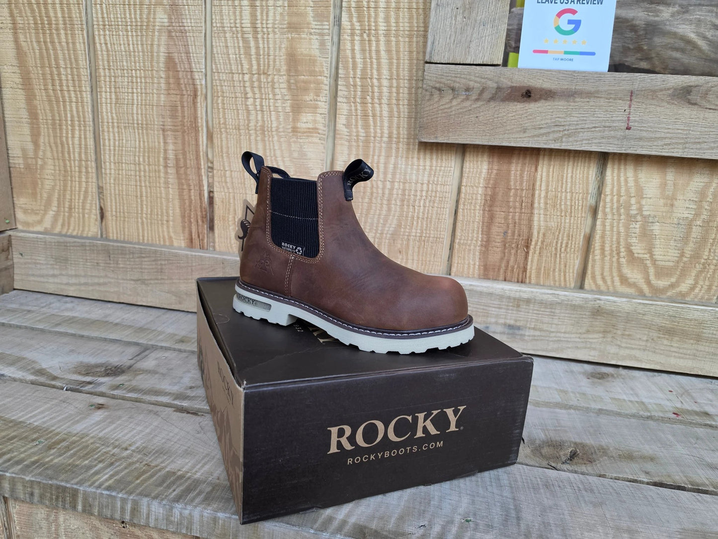 Rocky Grindstone XTR BOA Composite Toe 6 Inch Waterproof Work Boots by Wild West Outfitters