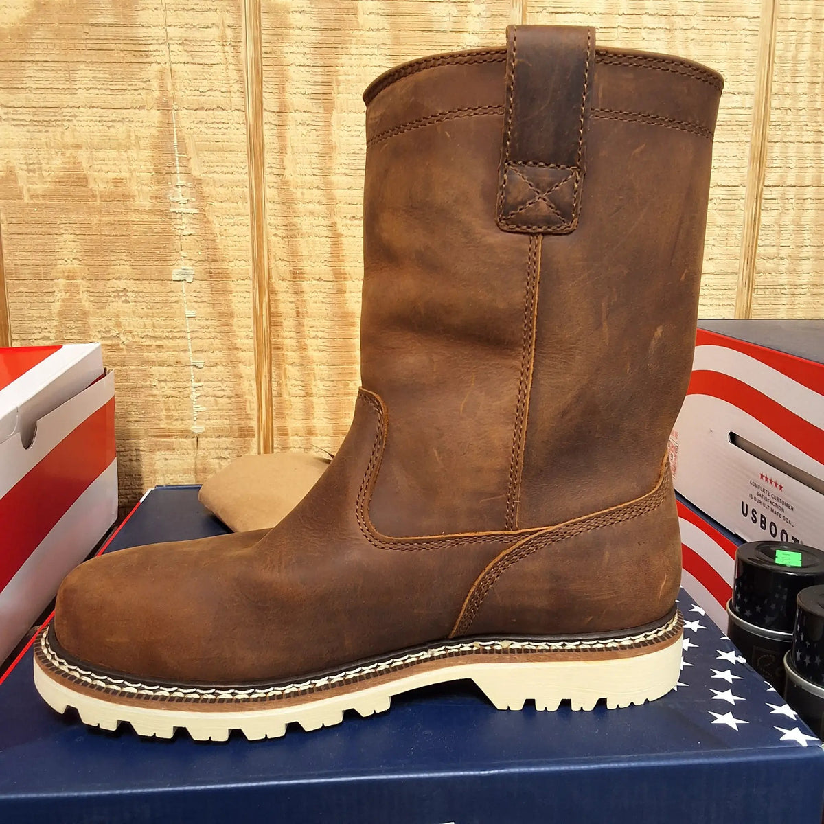 US BOOT 10" CONDOR WELLINGTON by Wild West Outfitters