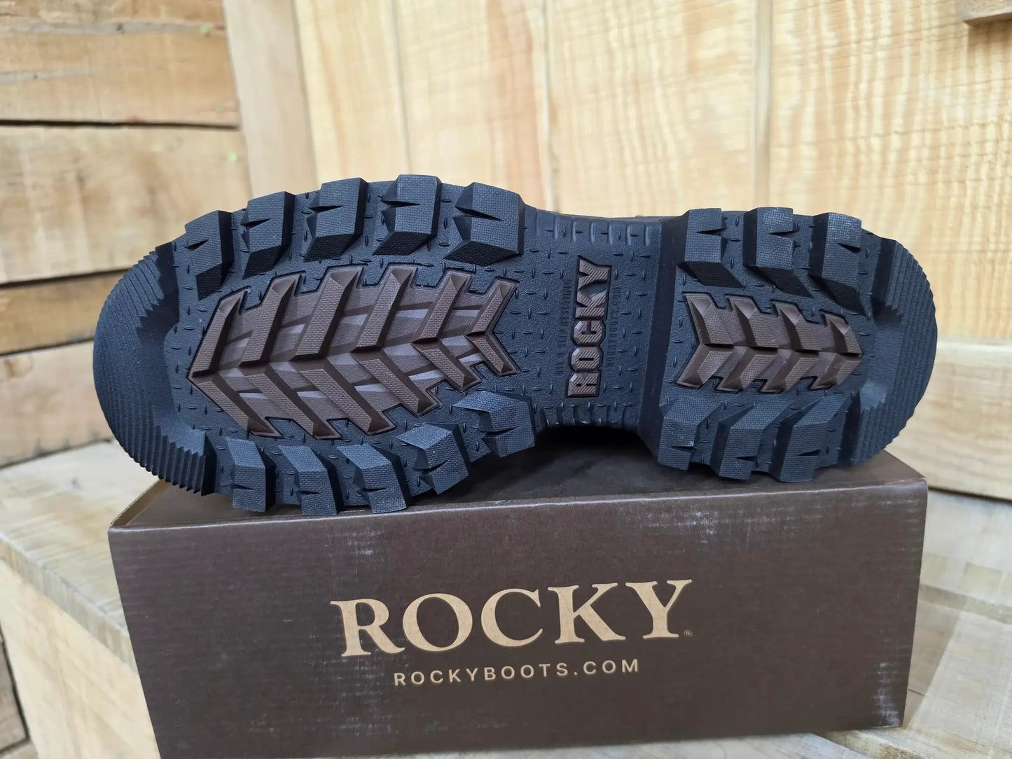 Rocky Rams Horn Composite Toe Logger Boot by Wild West Outfitters