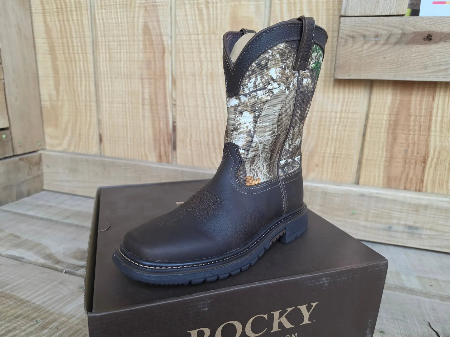 Rocky Big Kids' Ride FLX Waterproof Western Boot by Wild West Outfitters