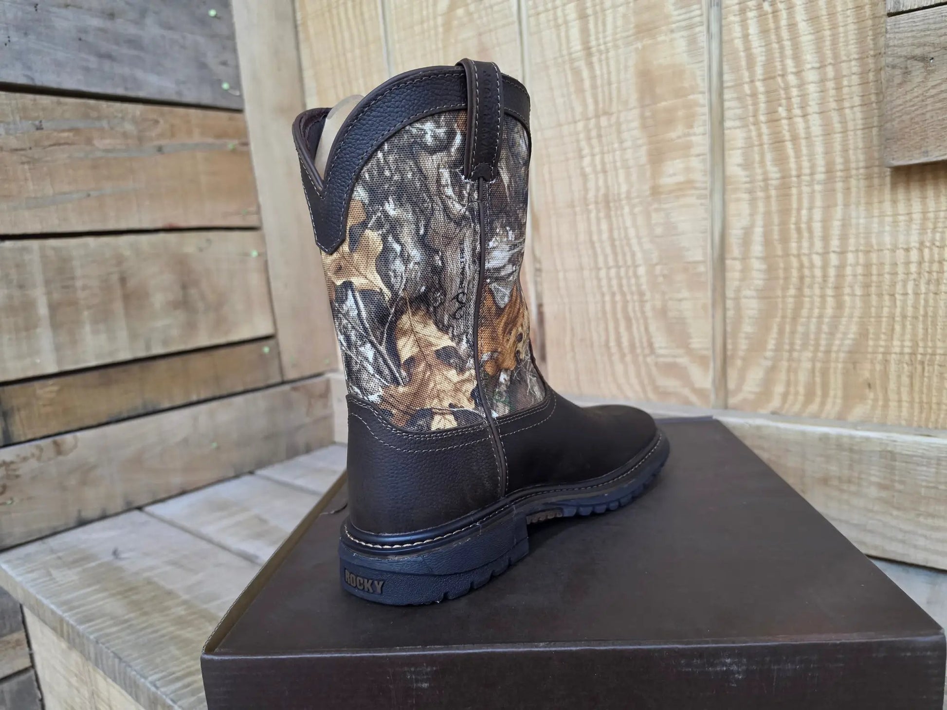 Rocky Big Kids' Ride FLX Waterproof Western Boot by Wild West Outfitters