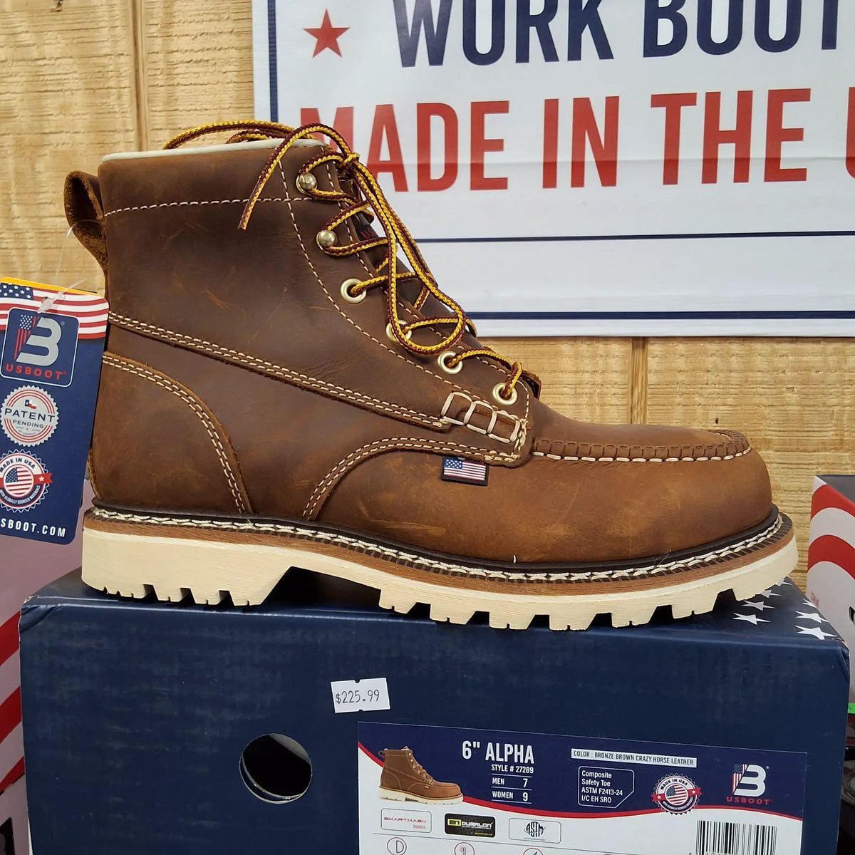 US BOOT by Wild West Outfitters