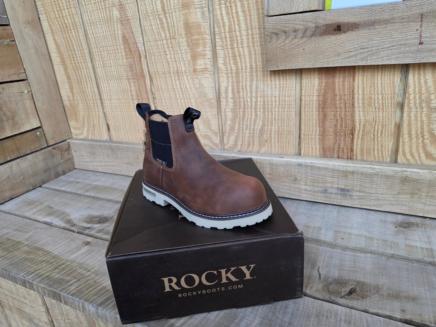 Rocky Grindstone XTR BOA Composite Toe 6 Inch Waterproof Work Boots by Wild West Outfitters