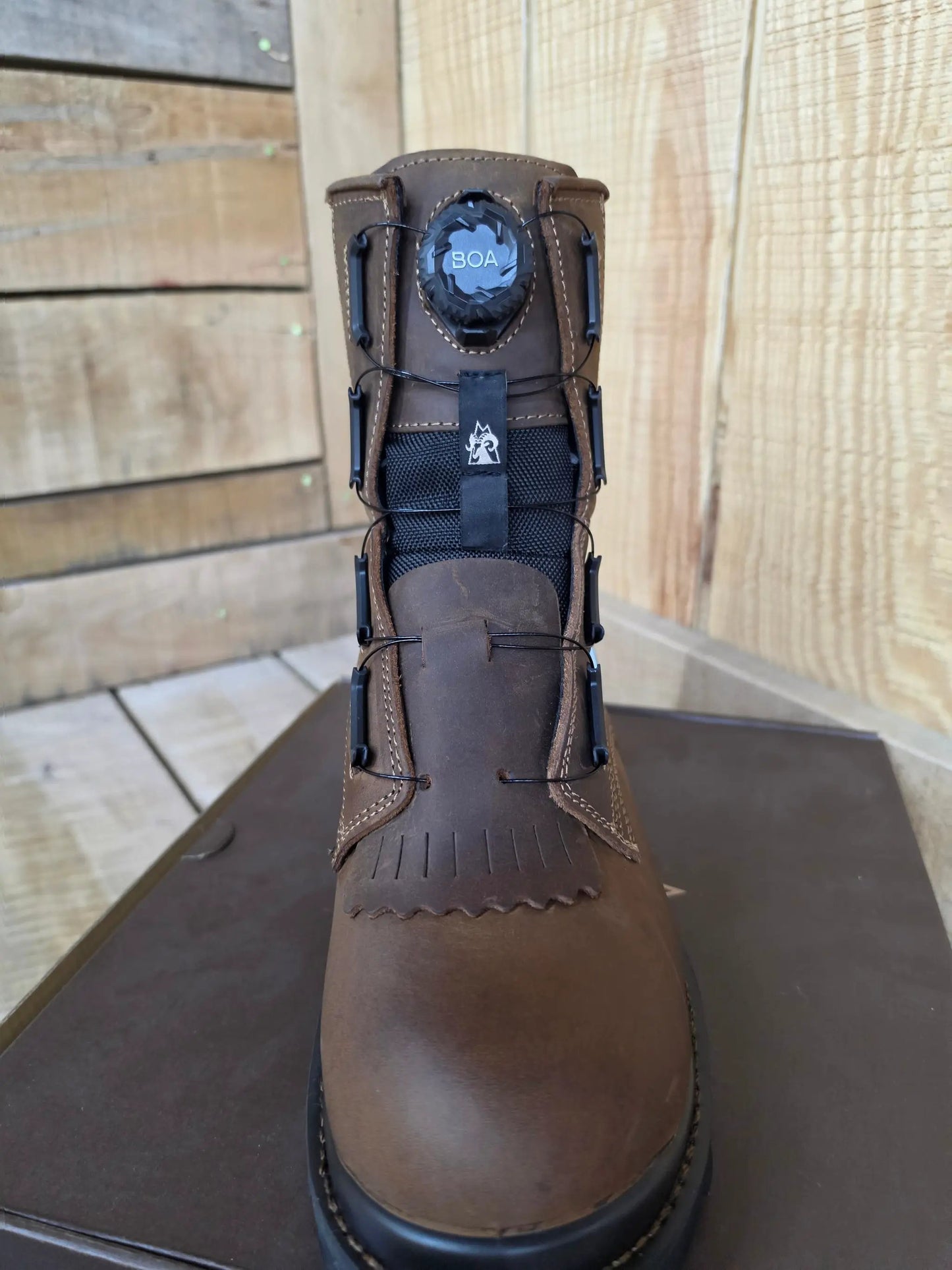 Rocky Rams Horn Composite Toe Logger Boot by Wild West Outfitters