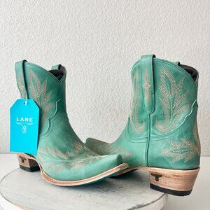 Lane Turquoise Ankle Women’s Boots