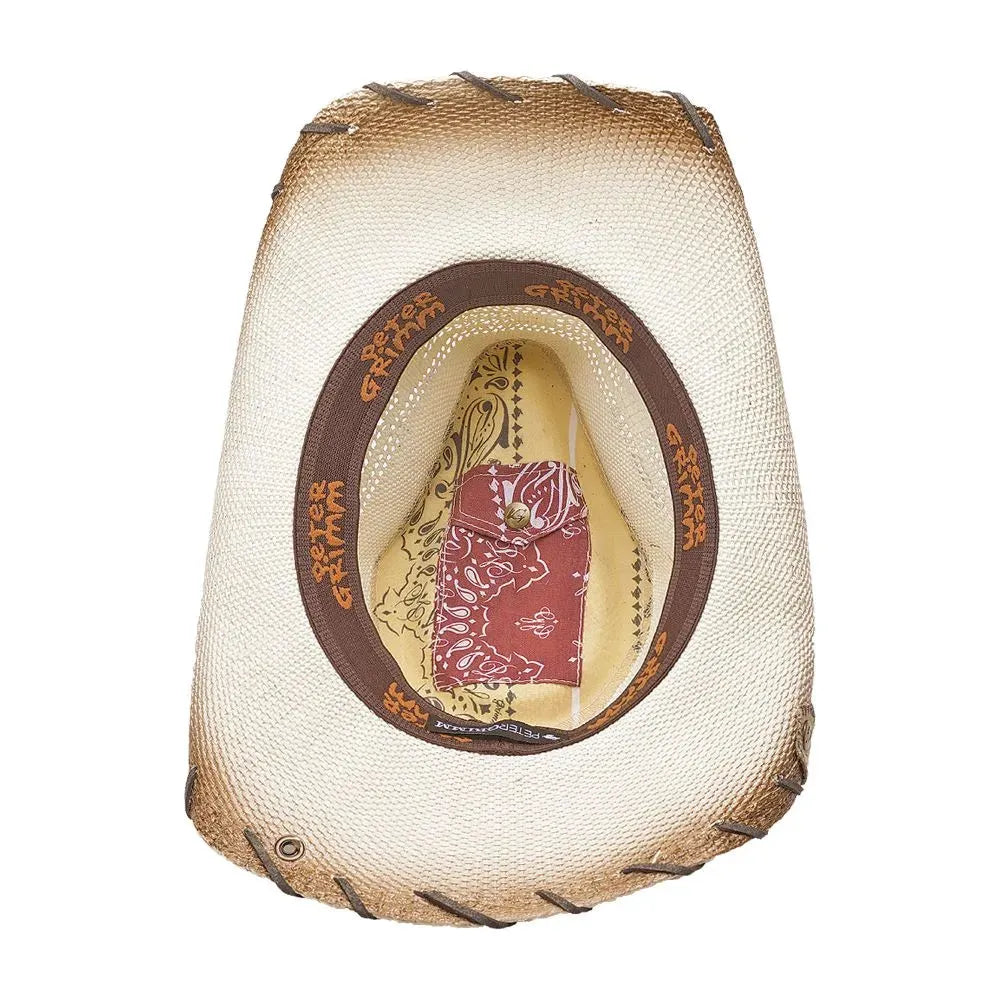 Peter Grimm Saddle - Straw Cowboy Hat