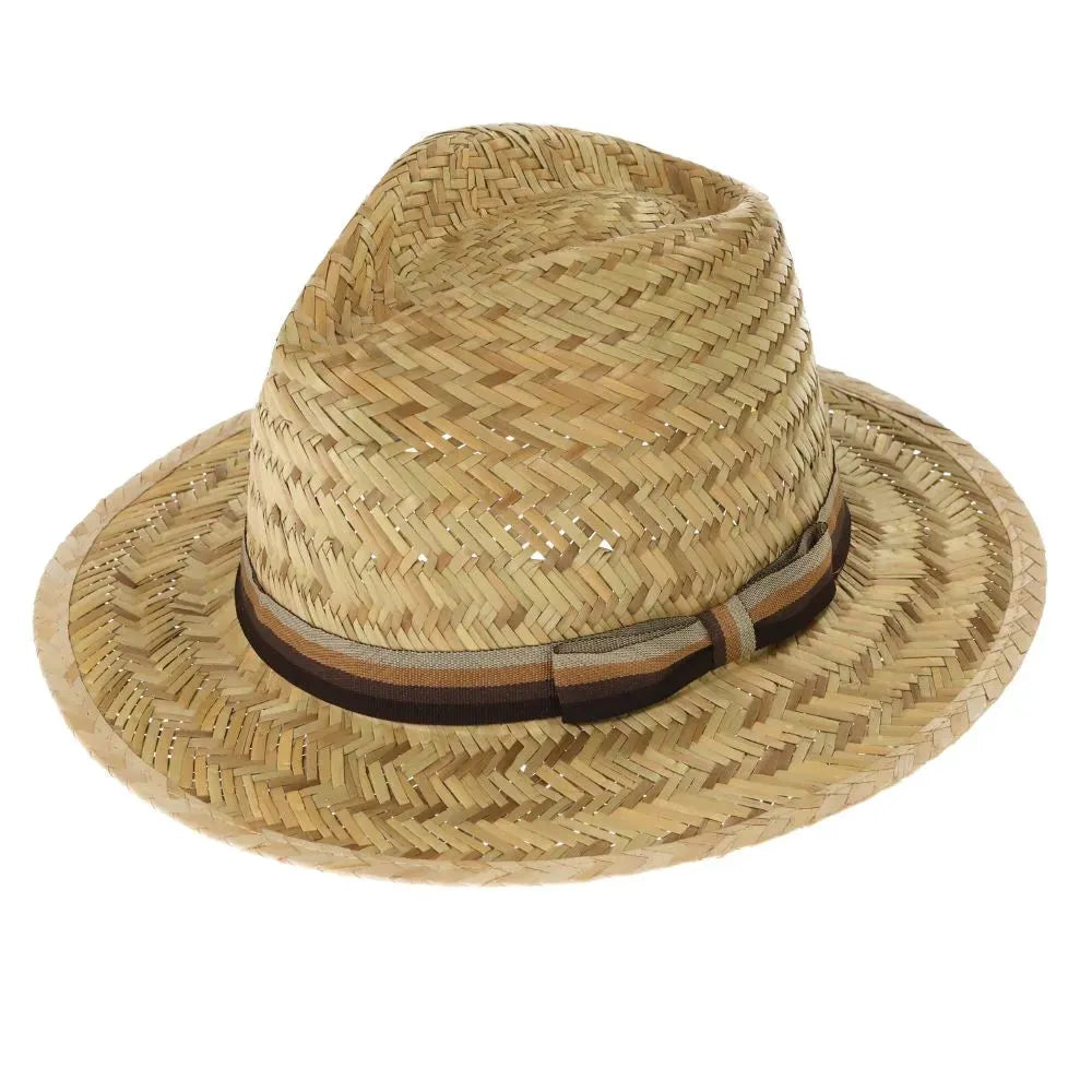 Peter Grimm Samba - Straw Fedora Hat