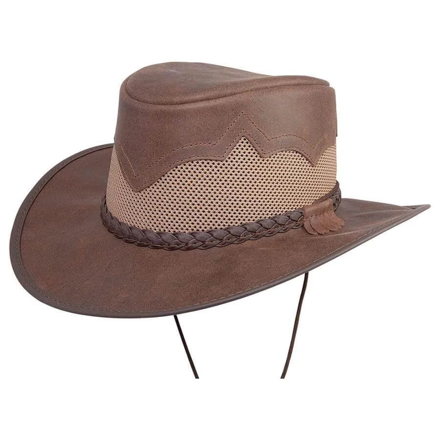 Head'n Home Sirocco - Leather Australian Hat