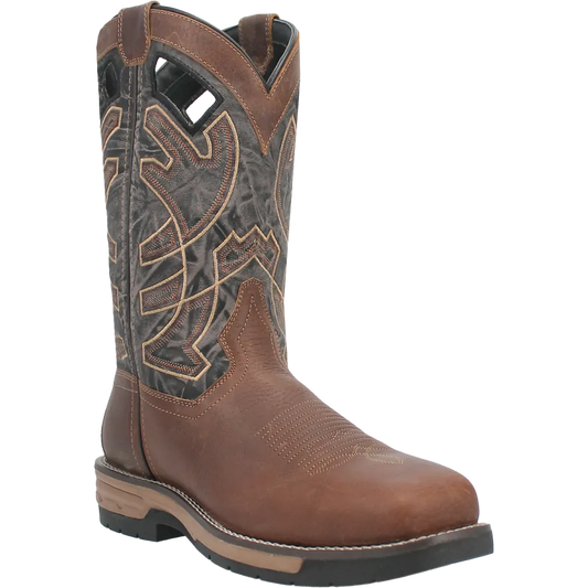 Laredo Nazca (Safety Toe) - Men's Leather Cowboy Work Boot