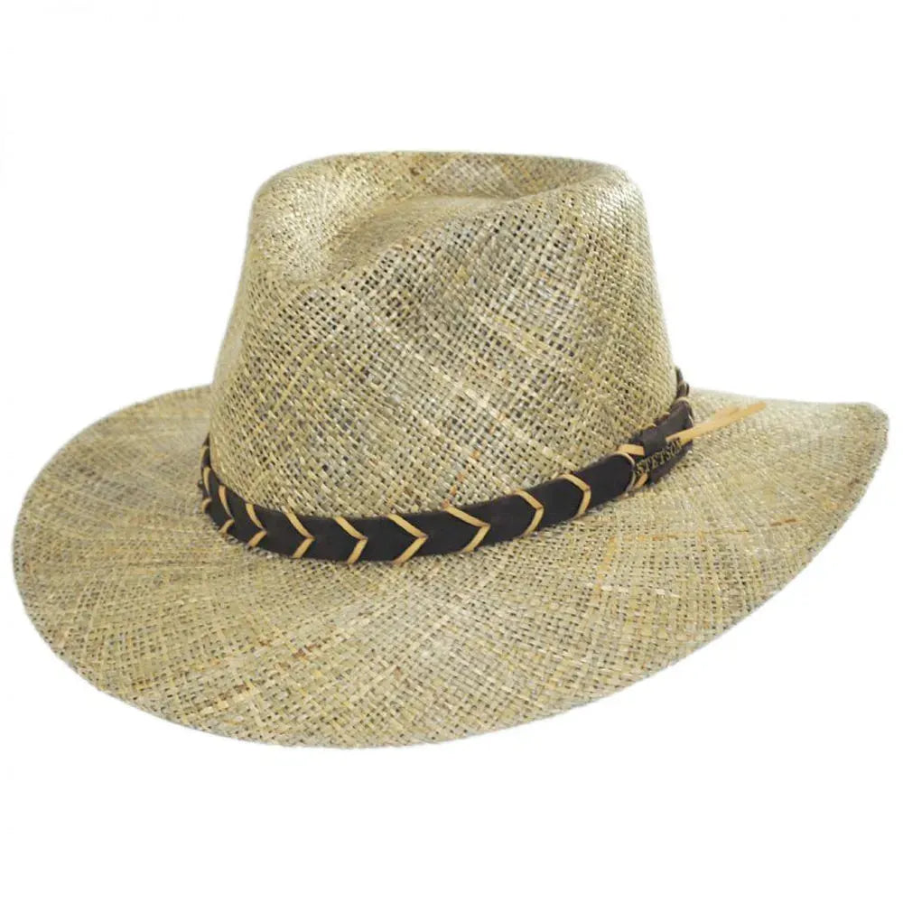 Stetson Alder – UPF 50+ Straw Fedora Sun Hat
