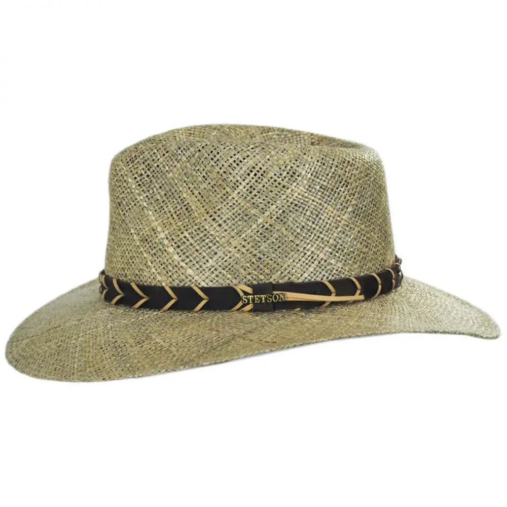Stetson Alder – UPF 50+ Straw Fedora Sun Hat