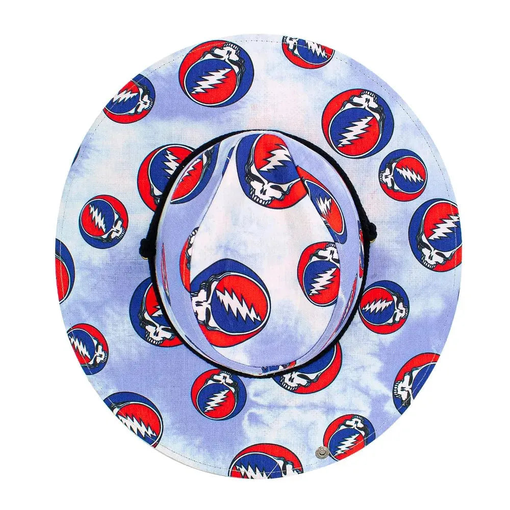 Peter Grimm Grateful Dead SYF (Steal Your Face) Resort - Cotton Lifeguard Hat
