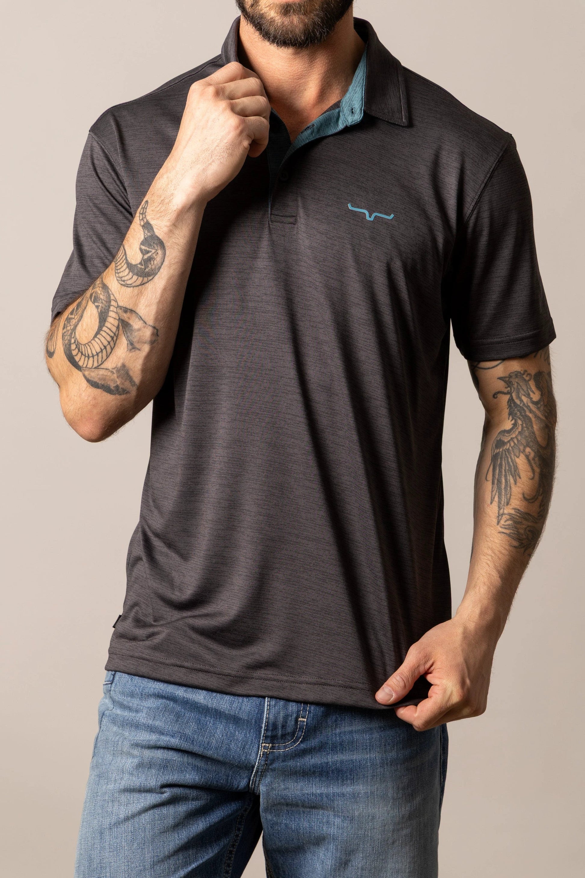 Kimes Ranch Fletcher Grey Shirt by Wild West Outfitters