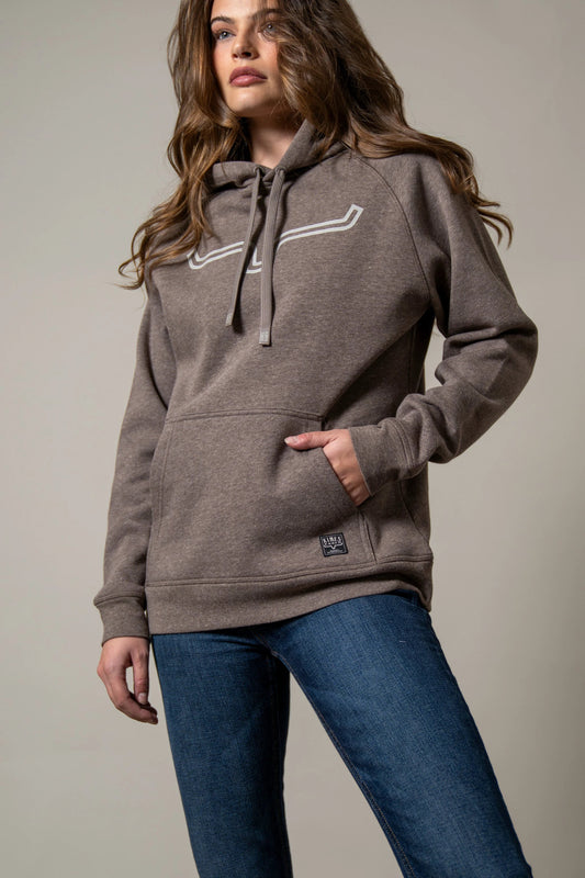 Kimes Ranch Outlier Dark Brown Hoodie by Wild West Outfitters